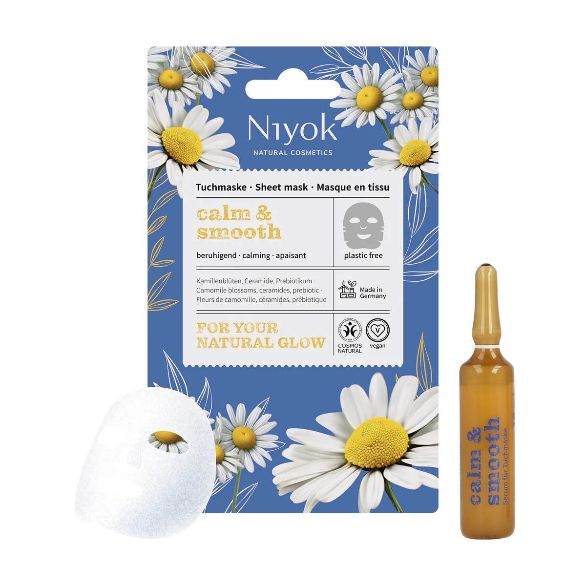 NIYOK Tuchmaske Beruhigend 1 Stk
