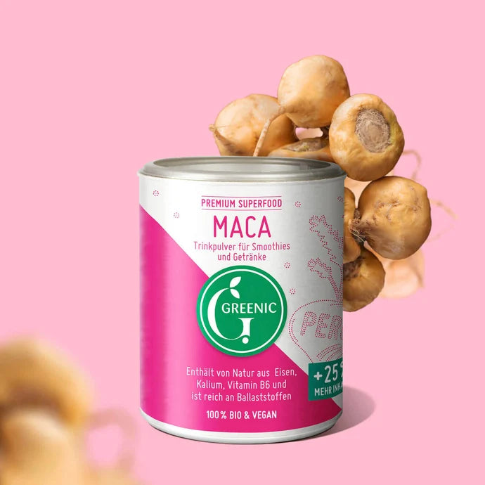 GREENIC Maca Trinkpulver Mischung 120g