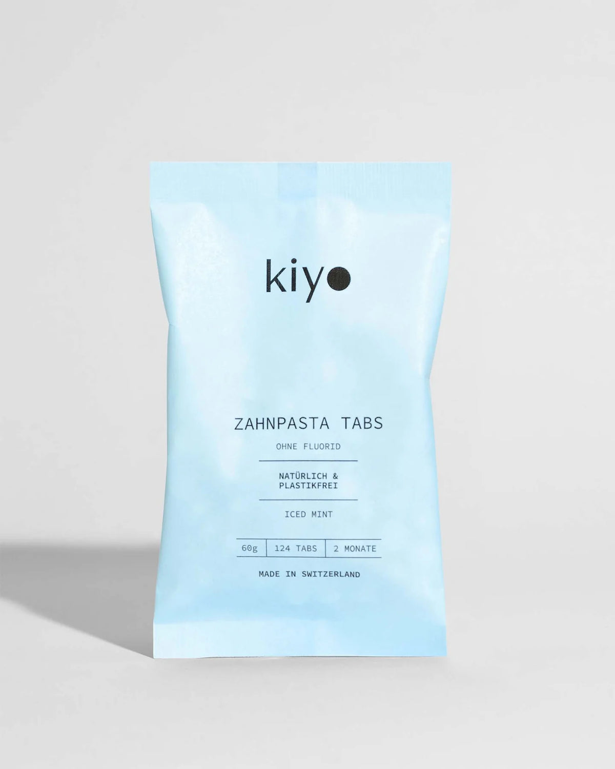 KIYO Zahnpasta Tabs o Fluo Iced Mint 124 Stk Btl