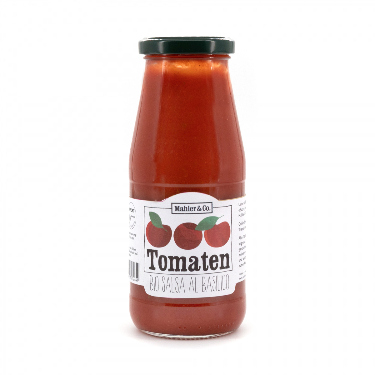 Mahler Salsa Basilico 410g