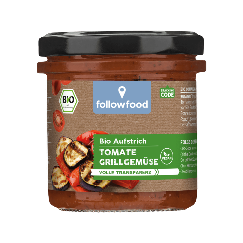 Mahler Aufstrich Tomate&Grillgemüse Glas 135g
