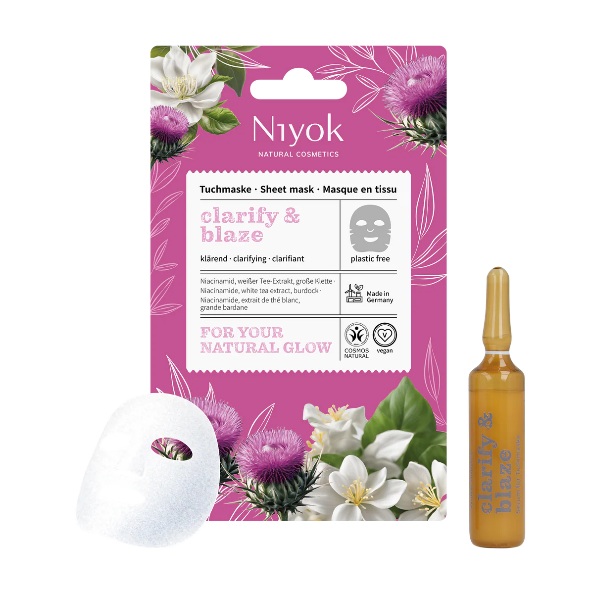 NIYOK Tuchmaske Klärend 1 Stk